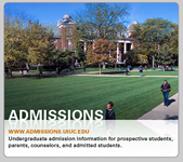 A screenshot of an admissions page.